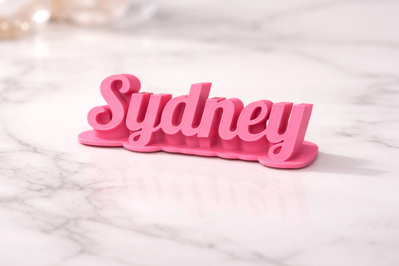 CUSTOM 3D Name Plate