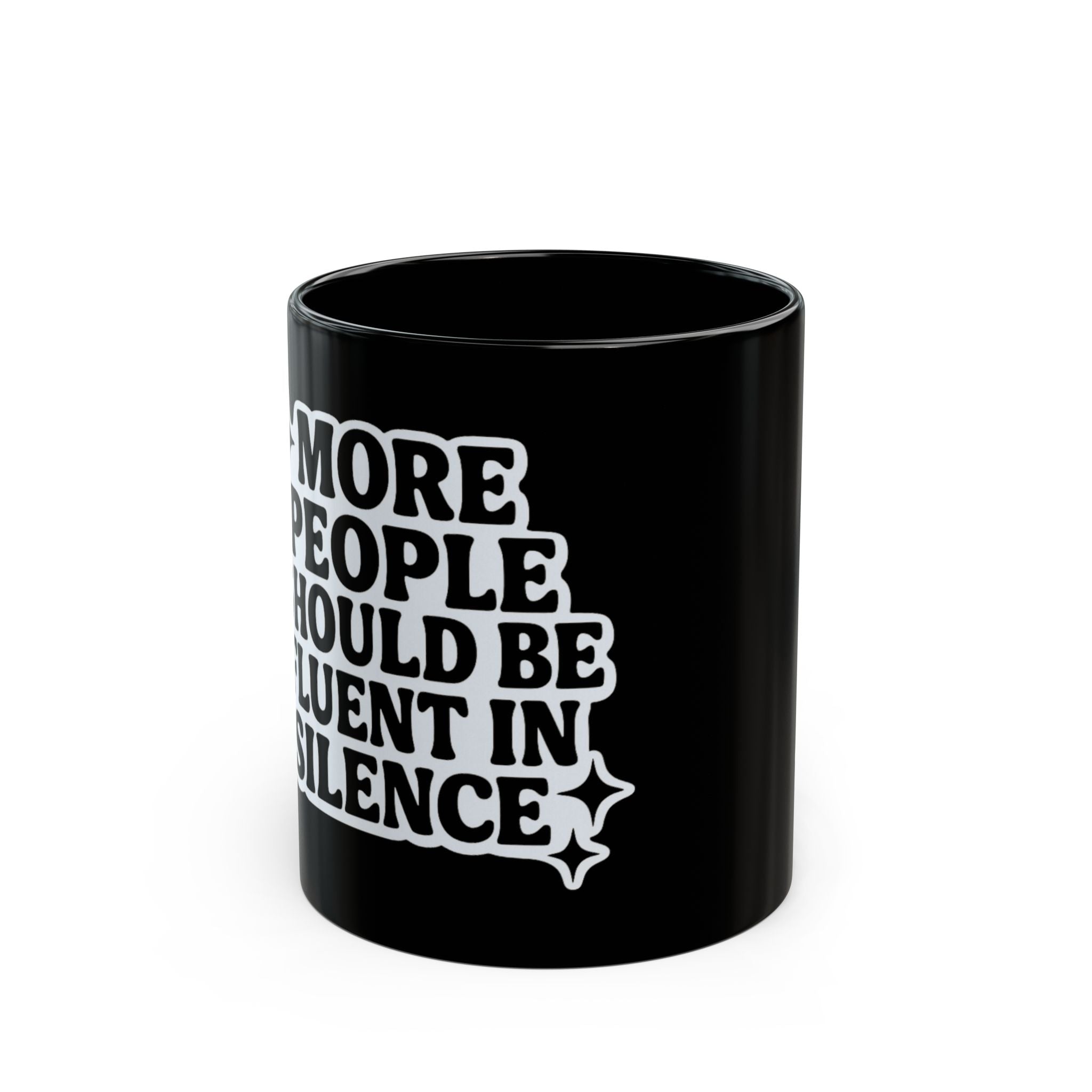 More People Should Be Fluent in Silence Mug