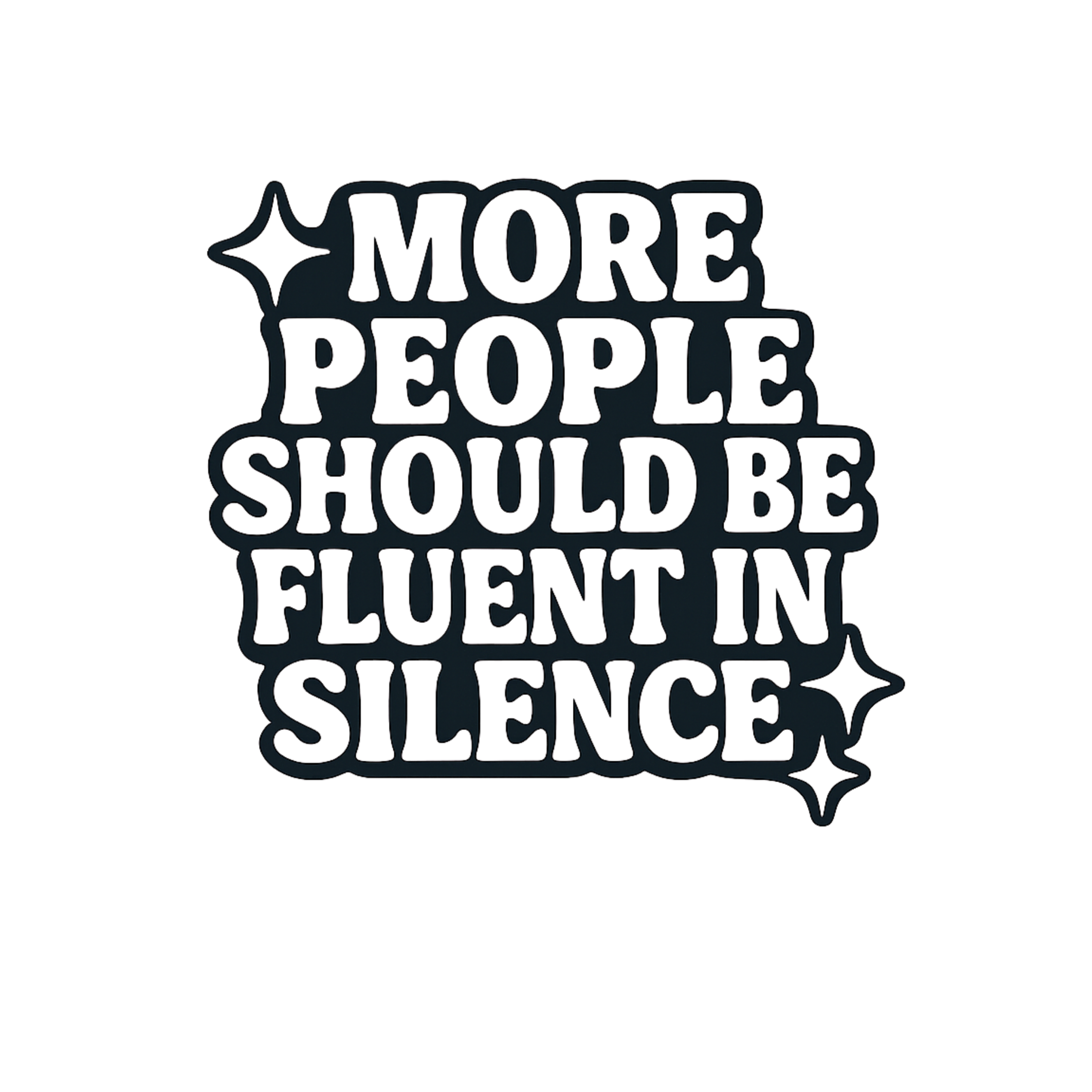 More People Should Be Fluent in Silence Mug