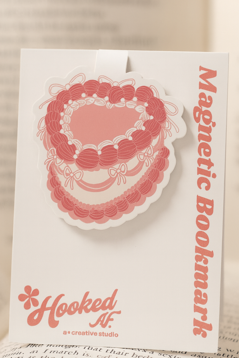 Cake Magnetic Bookmark