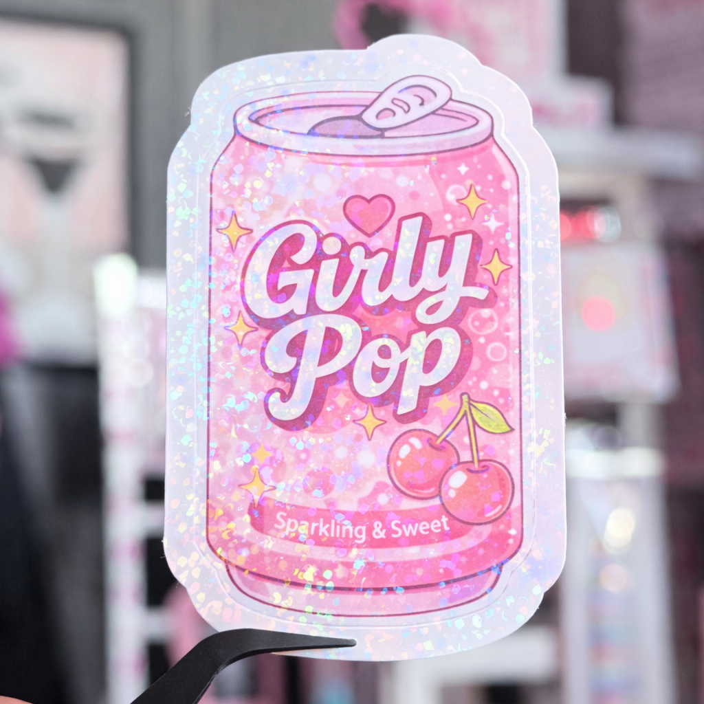 Girly Pop Sticker