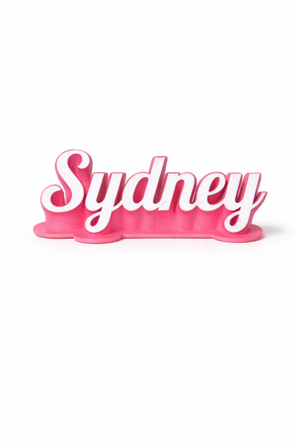 CUSTOM 3D Name Plate