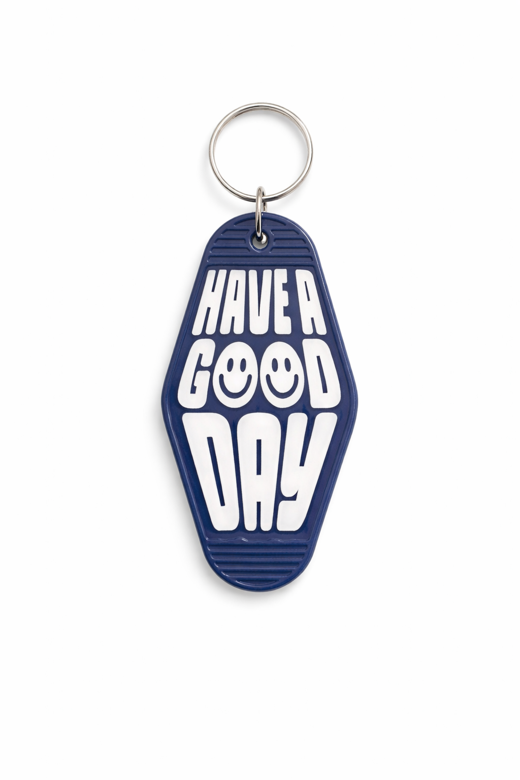 Have a Good Day Blue Motel Keychain